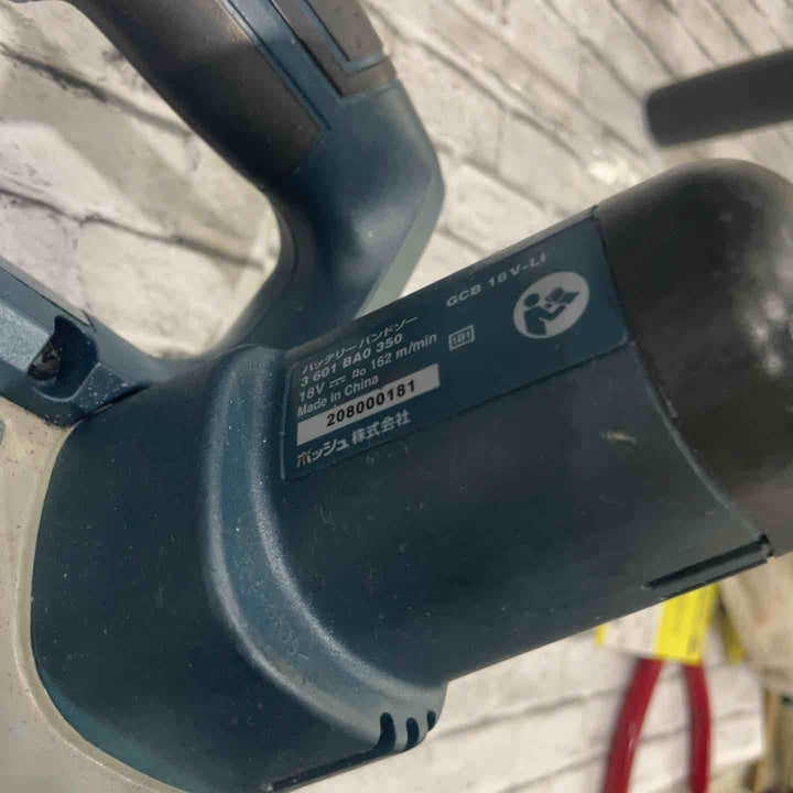 ◇ボッシュ(BOSCH) 18Vバッテリーバンドソー〔GCB18V-LI〕【川口店】