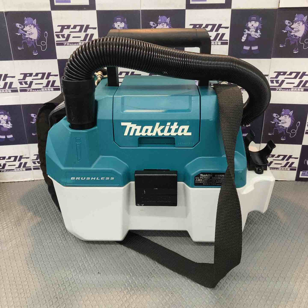 ★マキタ(makita) コードレス集じん機 乾湿両用 VC750DZ【所沢店】