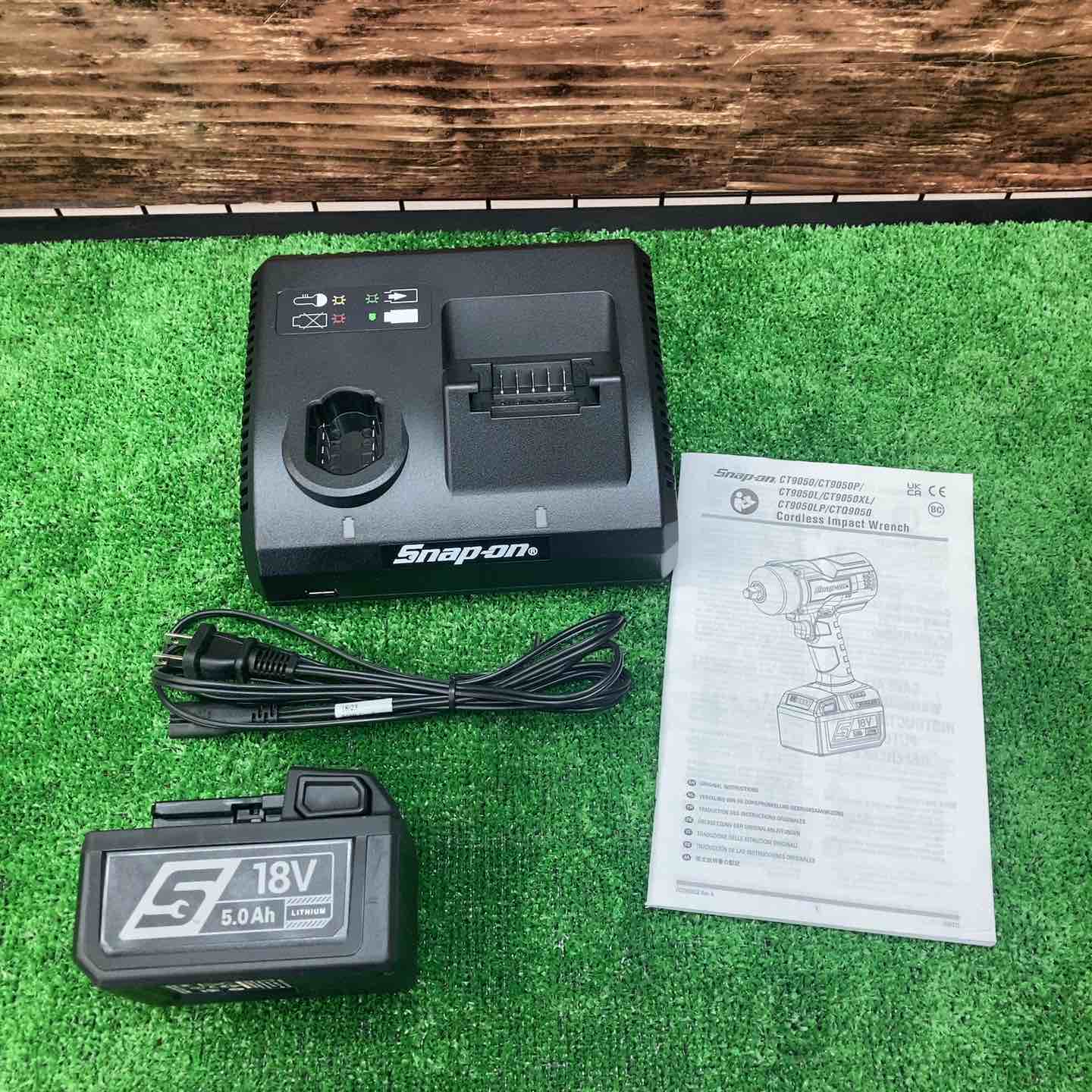 △スナップオン(Snap-on)充電式 1/2インパクトレンチ CT9050GMJ2【川越