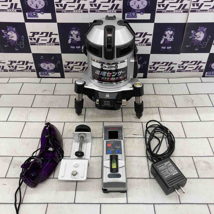 ◇タジマ(TAJIMA) 追尾センサー付きレーザー墨出し器 TSL-T4Y3J10IP【所沢店】