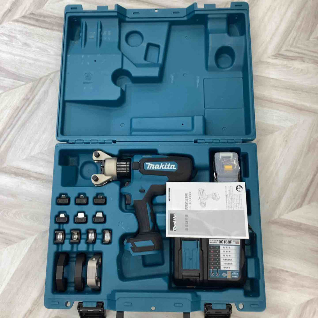 【未使用】マキタ(makita) コードレス圧着機 TC300DRG【電材館越谷店】 ☆マキタ(makita) コードレス圧着機 TC300DRG【越谷店】 – アクト