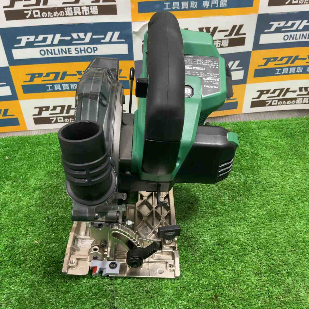★ハイコーキ(HIKOKI ※旧:日立工機) コードレス集じん丸のこ C3605DYB(NN)【草加店】