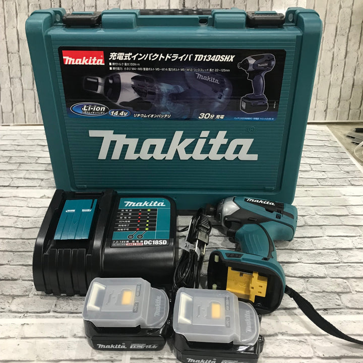 〇マキタ(makita) コードレスインパクトドライバー TD134DSHX【川口店】