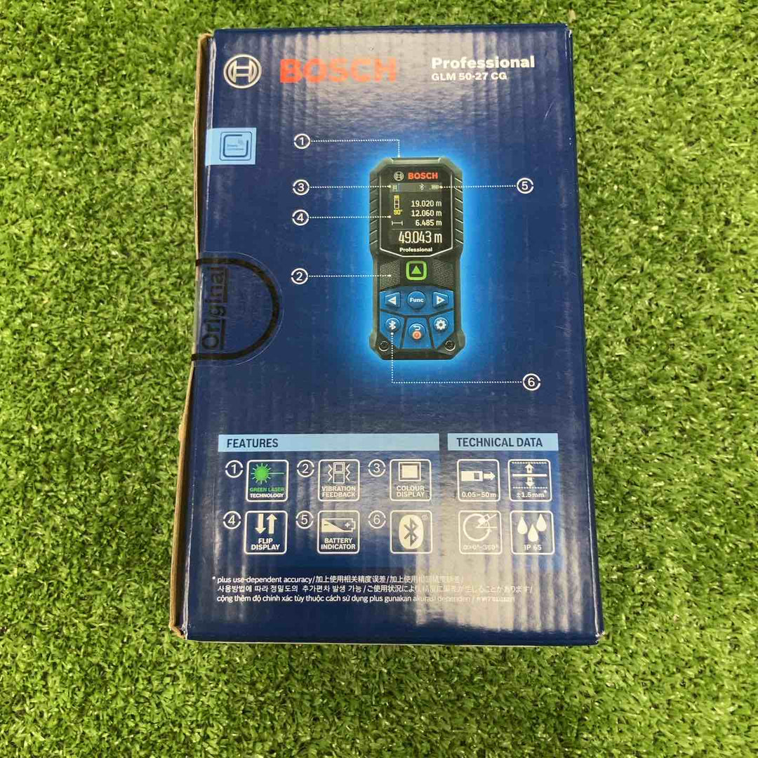 ◇ボッシュ(BOSCH) グリーンレーザー距離計 GLM50-27CG【川崎店】