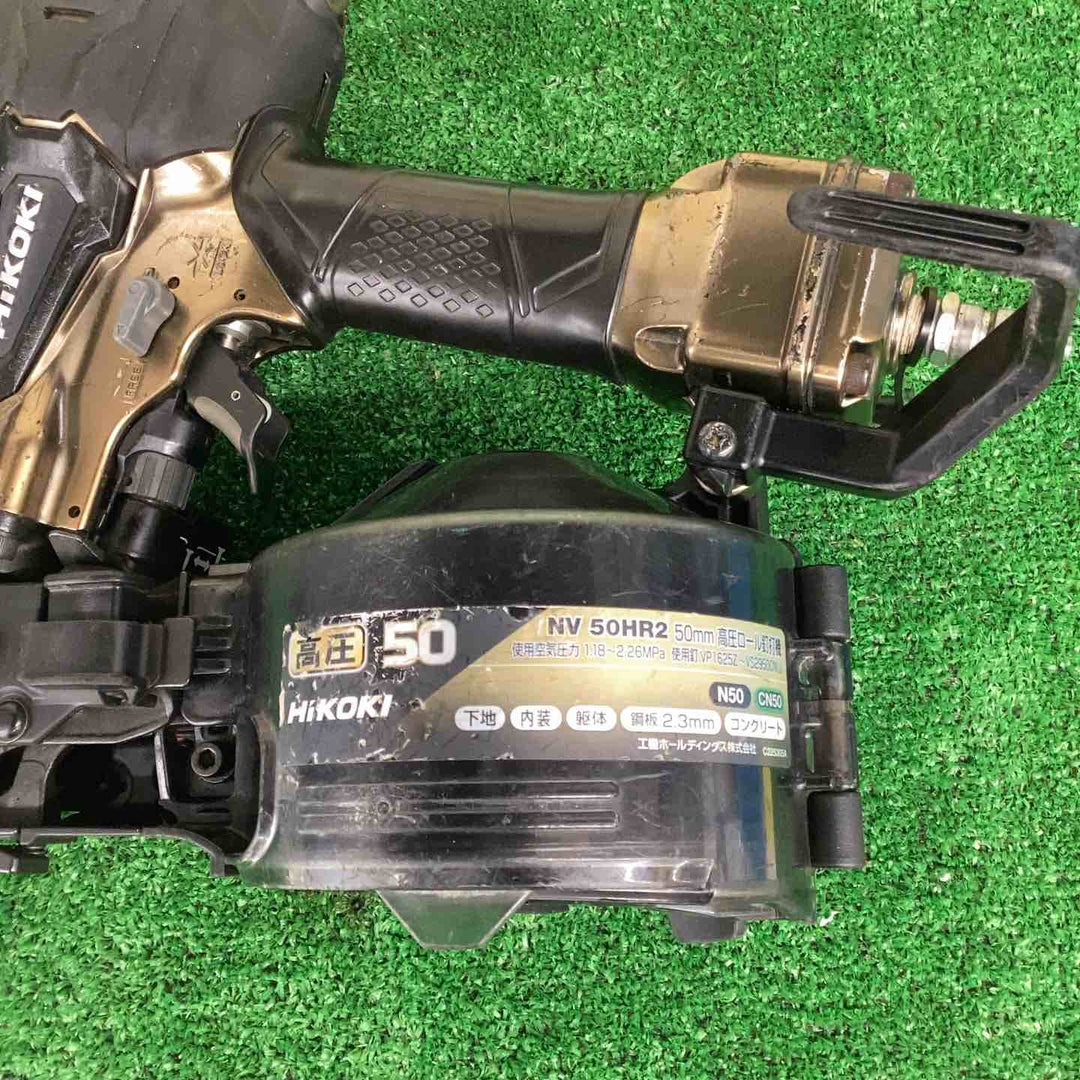 ★ハイコーキ(HIKOKI ※旧:日立工機) 高圧エア釘打ち機 NV50HR2(N)【越谷店】