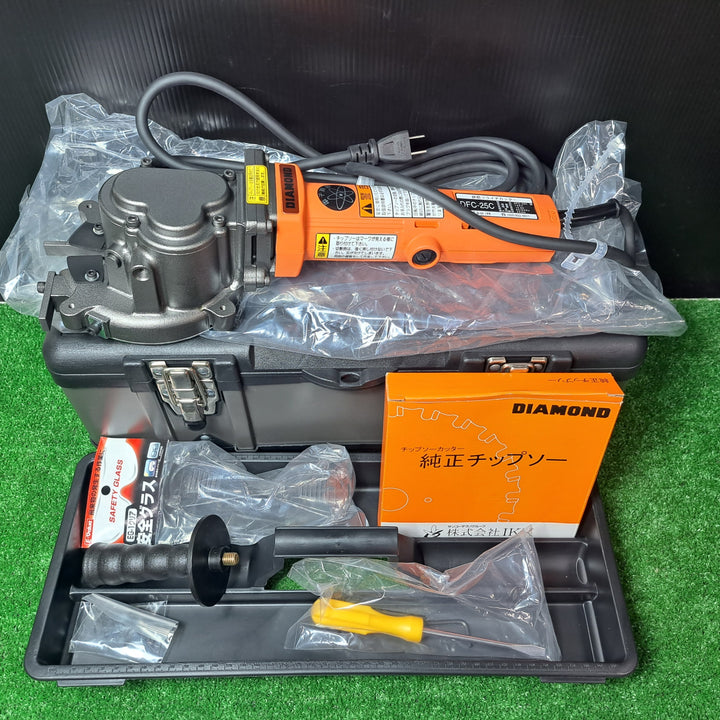 ◇IKK DIAMOND(旧:石原) 鉄筋ツライチカッター DFC-25C 標準付属品・正チップソー5枚付 100V【岩槻店】
