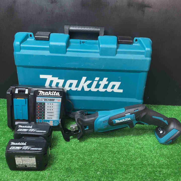 ★マキタ(makita) コードレスレシプロソー JR184DRG 18V6.0Ahバッテリー2個付き【岩槻店】