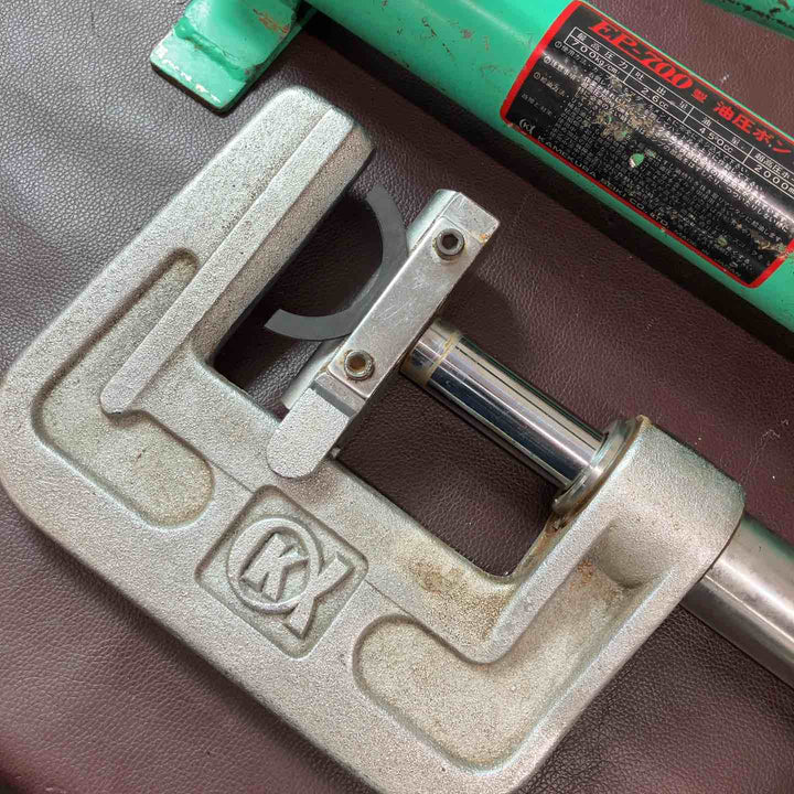 【中古品】◇亀倉精機 手動油圧式パイプ断水機 EP-700・P-50付【東大和店】