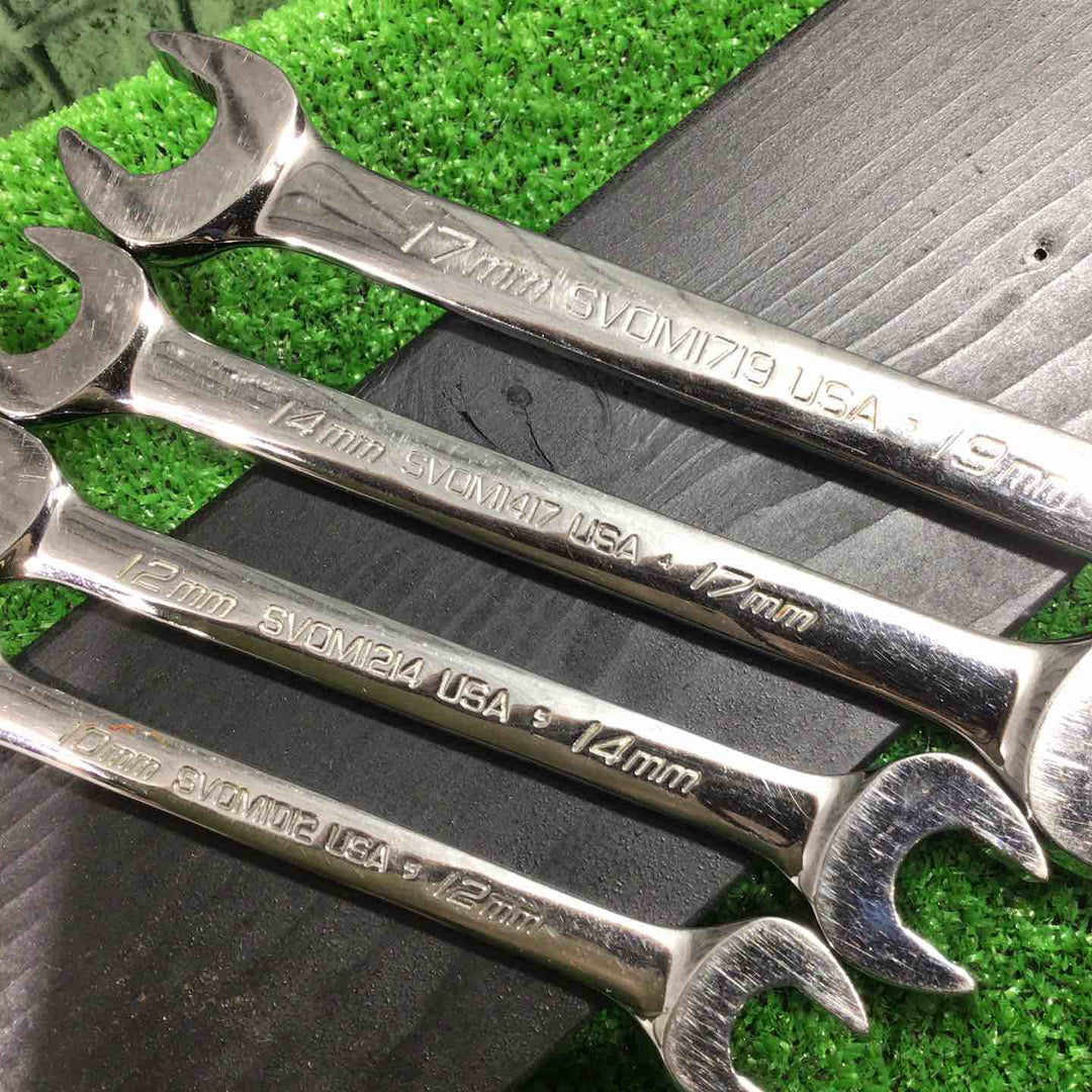 スナップオン(Snap-on) オープンエンドレンチ4本組 SVOMシリーズ 【川口店】