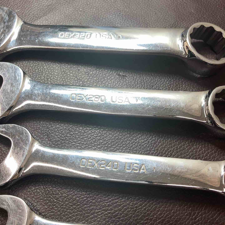 【中古品】 スナップオン(Snap-on) ショートコンビネーションレンチ　計8本 OEX120～OEX320 【東大和店】