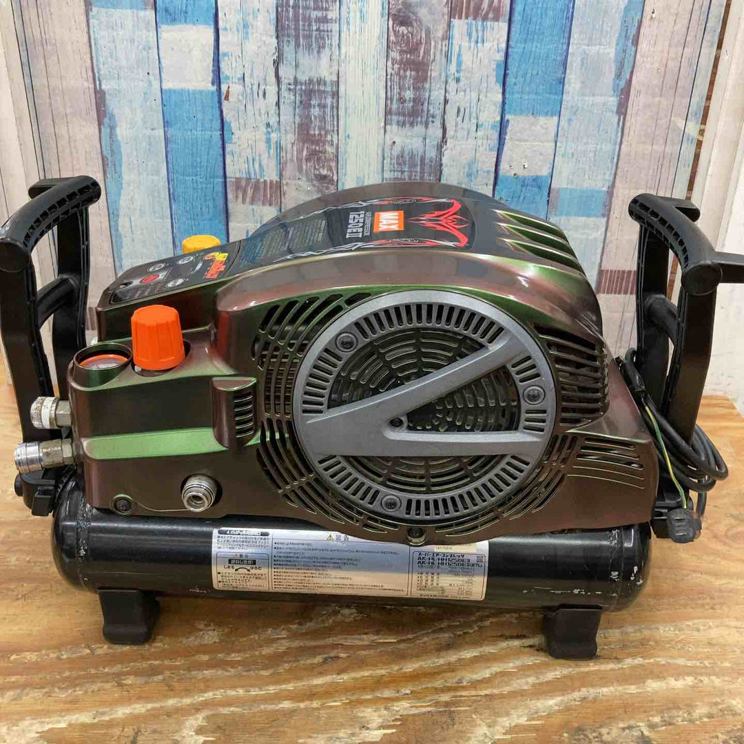 ◇マックス(MAX) スーパーエアコンプレッサ AK-HL1250E2 プレミアムグリーン【柏店】