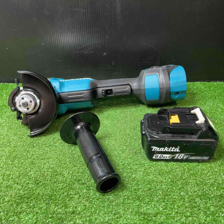【美品】★マキタ(makita) 100mmコードレスディスクグラインダ GA418DZ ●18Vバッテリー1個・ハンドル付き！【岩槻店】