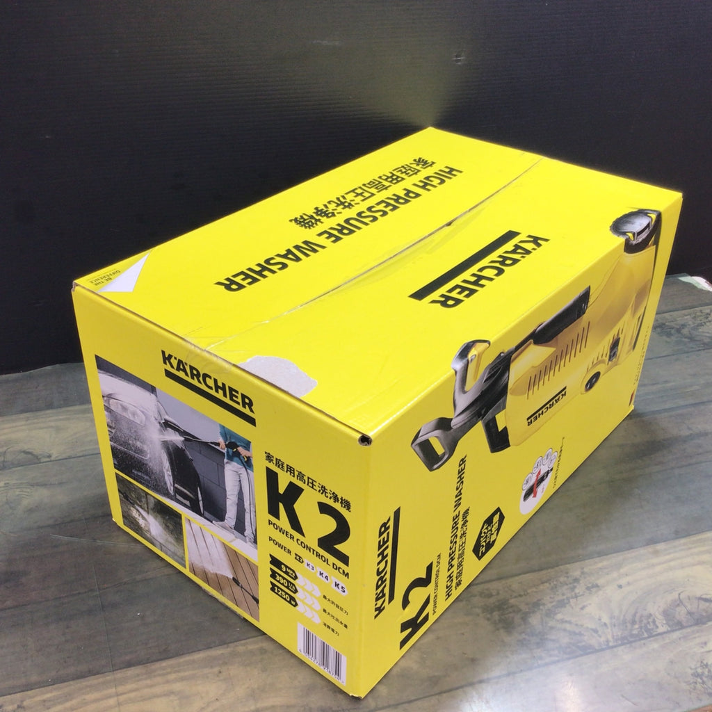 ○【未使用品】ケルヒャー KARCHER K2 Power Control DCM 家庭用高圧洗浄機 1.602-362.0 ケルヒャー（KARCHER） 高圧洗浄機 1.602-362.0 K2 Power Control DCM