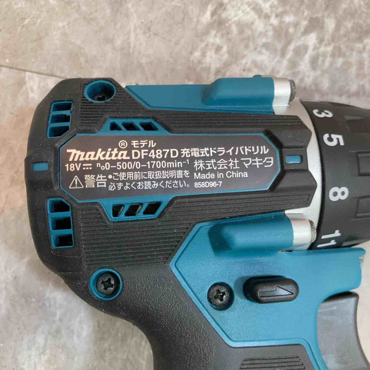 ★マキタ(makita) コードレスドリルドライバー DF487DZ【八潮店】