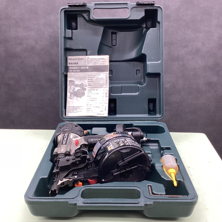 ★ハイコーキ(HIKOKI ※旧:日立工機) 高圧エア釘打ち機 NV65HMC(G)【越谷店】