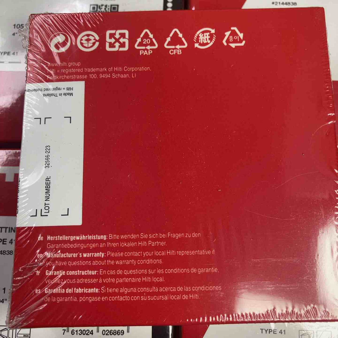 HILTI (ヒルティ) カッティングディスク AC-D 105X1.0X15 SP (10) (10枚入)　13個セット【川崎店】