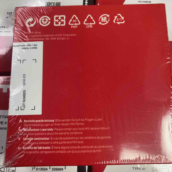 HILTI (ヒルティ) カッティングディスク AC-D 105X1.0X15 SP (10) (10枚入)　13個セット【川崎店】