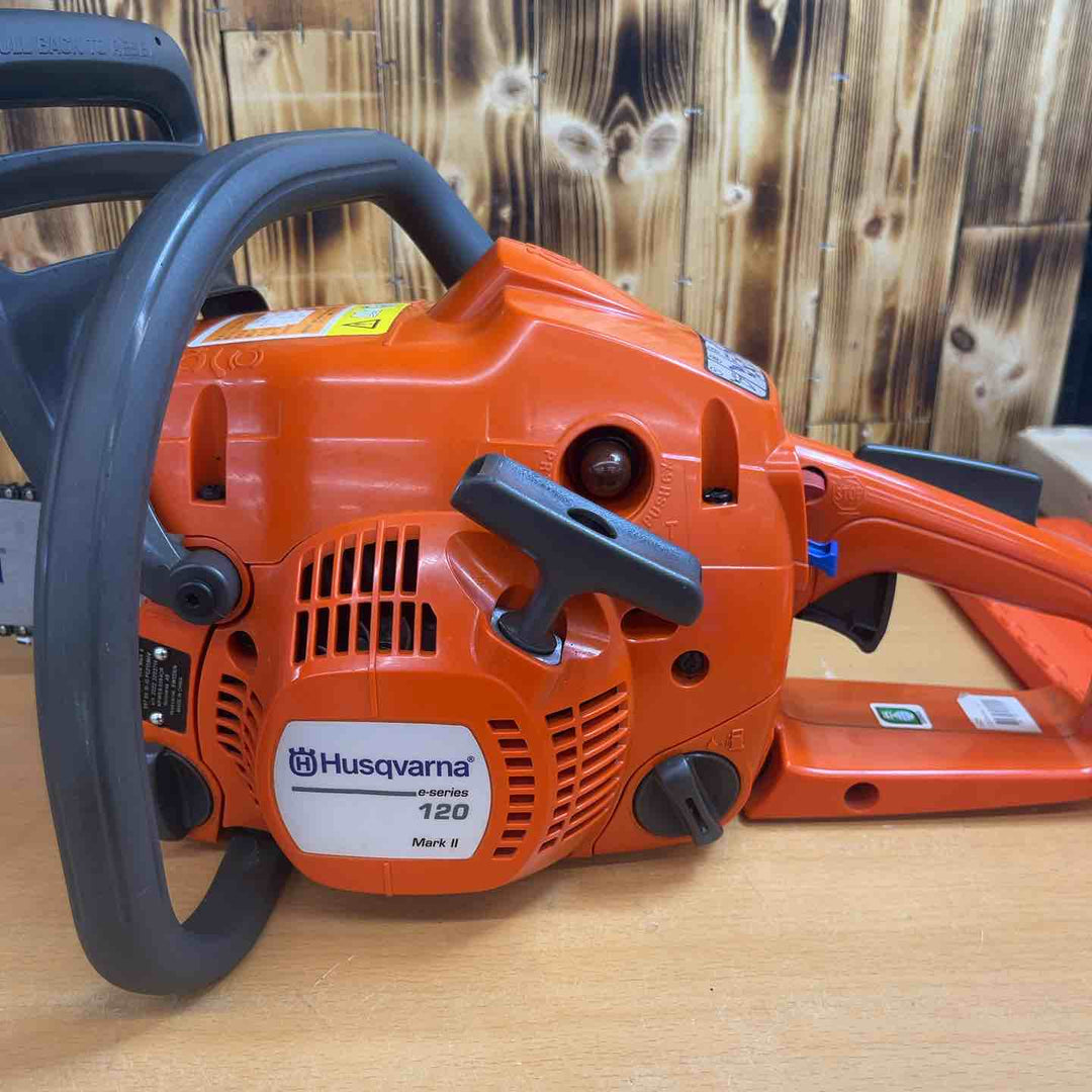 ◇ハスクバーナ(Husqvarna) エンジンチェーンソー 120e Mark II (mark2)【越谷店】