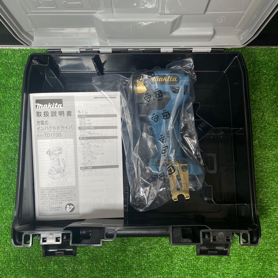 ◇マキタ(makita) コードレスインパクトドライバー TD173DZPB LXT20周年記念限定カラー プレミアムブルー 本体+ケースのみ【富山店】◇SC