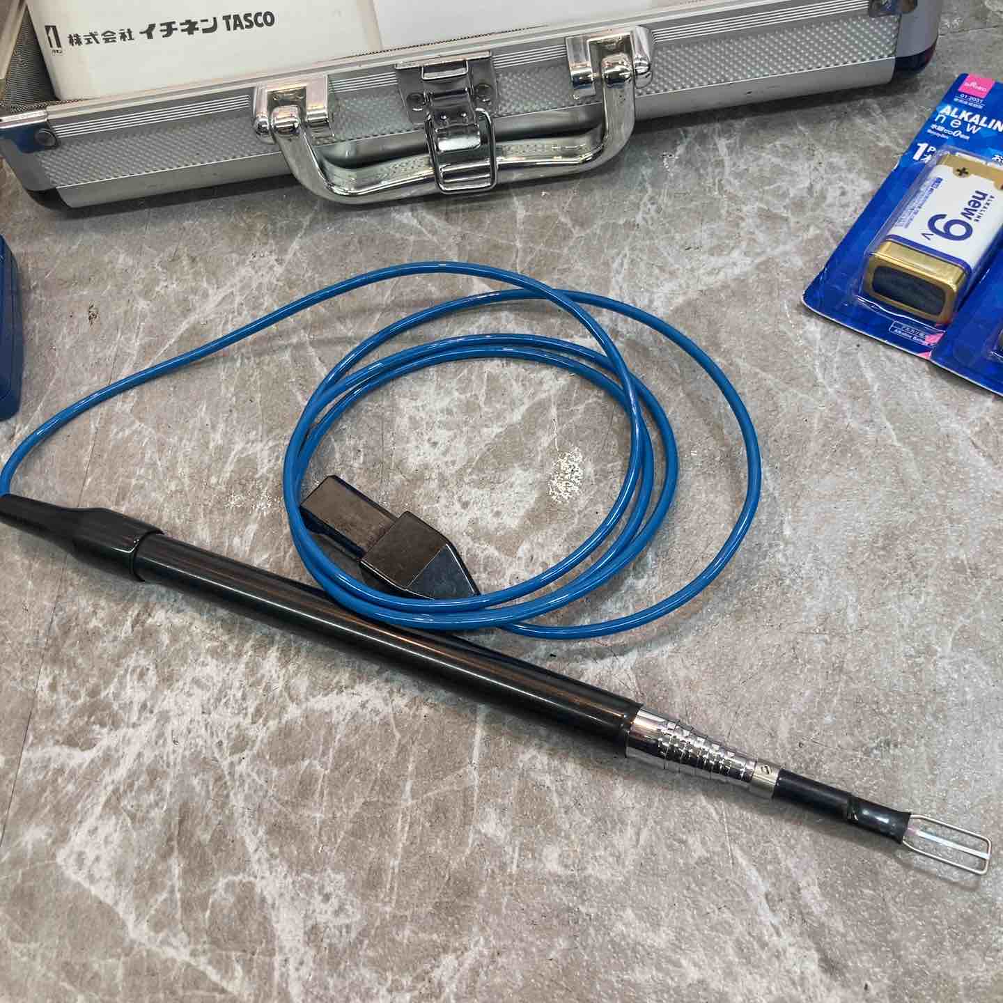 中古品】◇タスコ(TASCO) デジタル温度計 TA410-110 空気センサー付き
