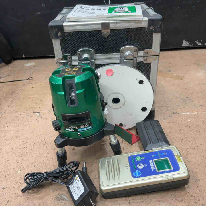 ◇ムラテックKDS グリーンレーザー墨出し器 ATL-45G 本体 ATL-45G スーパーレイ【草加店】