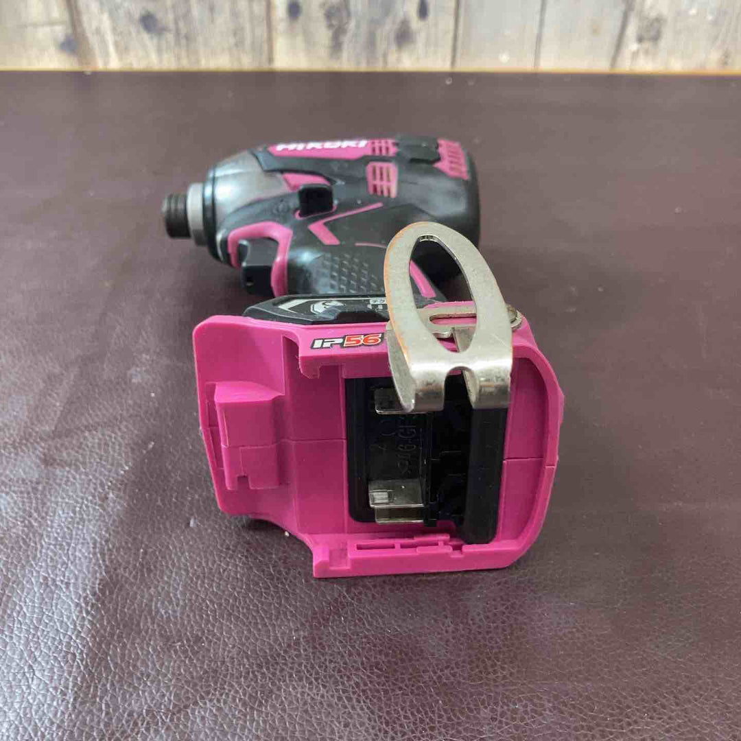【中古品】ハイコーキ(HIKOKI ※旧:日立工機) コードレスインパクトドライバー WH14DDL2(2LYPK)(R) 14.4V 【東大和店】