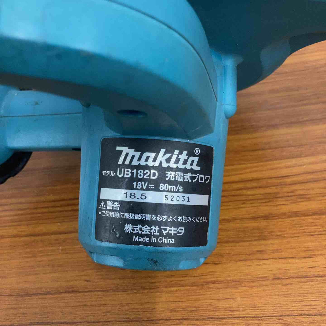 【中古品】☆マキタ(makita) コードレスブロワ UB182DZ【八潮店】