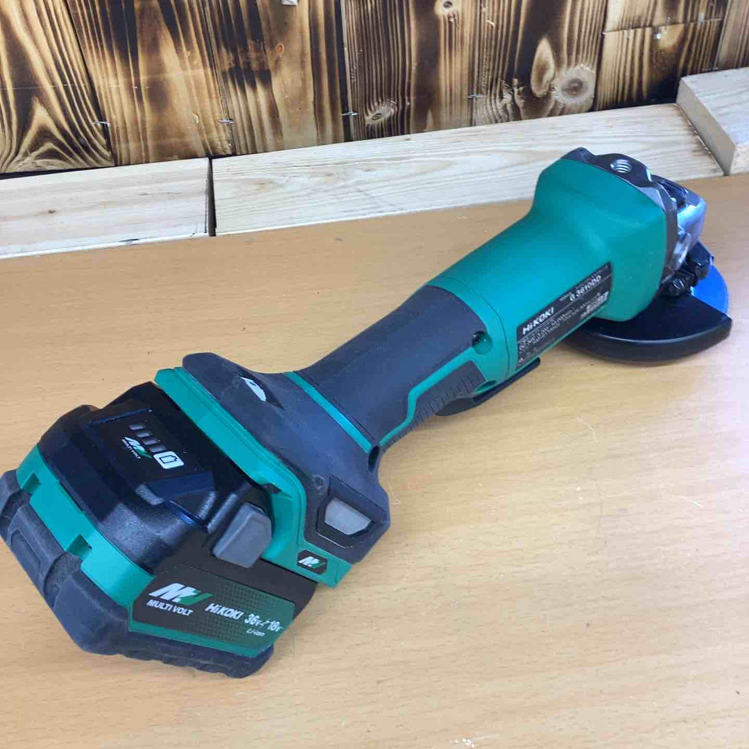 ハイコーキ(HIKOKI ※旧:日立工機) 100mmコードレスディスクグラインダ G3610DD(NN) DIY 鉄筋 アングル材 仕上げ 磨き 【越谷店】