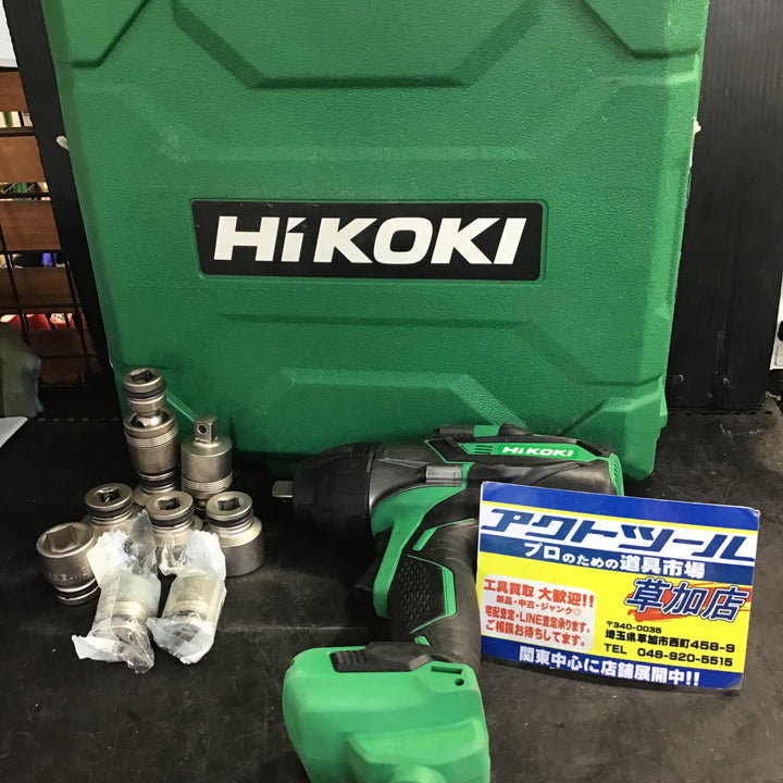 〇ハイコーキ(HIKOKI ※旧:日立工機) インパクトレンチ WR16SE【草加店】