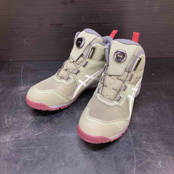 アシックス/asics 安全靴 WINJOB CP214 サイズ26.0 ライケングリーン/ホワイト 1271A056-300【川越店】