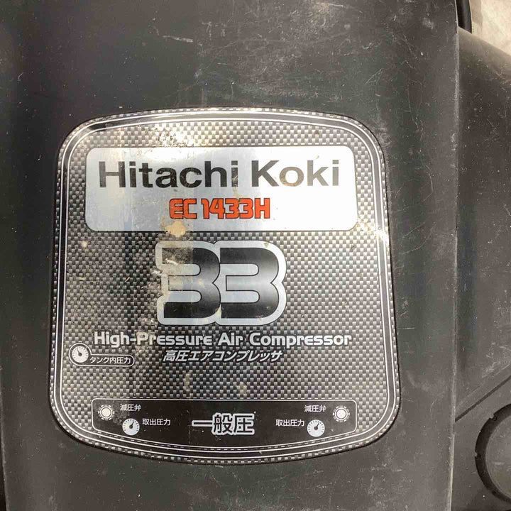 ★ハイコーキ(HIKOKI ※旧:日立工機) エアコンプレッサー EC1433H【越谷店】
