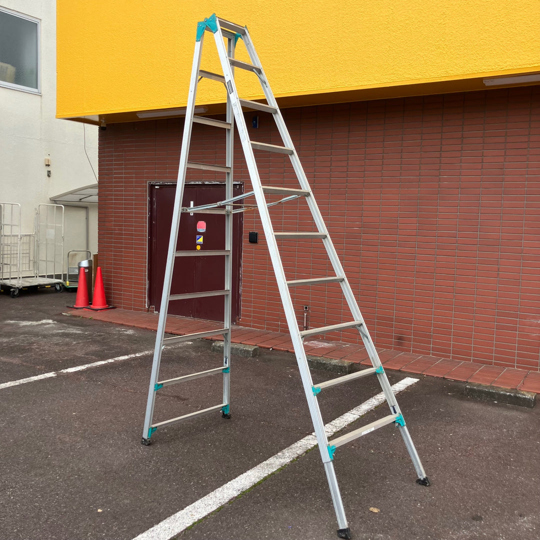 【店頭受取り限定】アルインコ 伸縮脚立 脚部伸縮式脚立 10尺 型式不明【越谷店】
