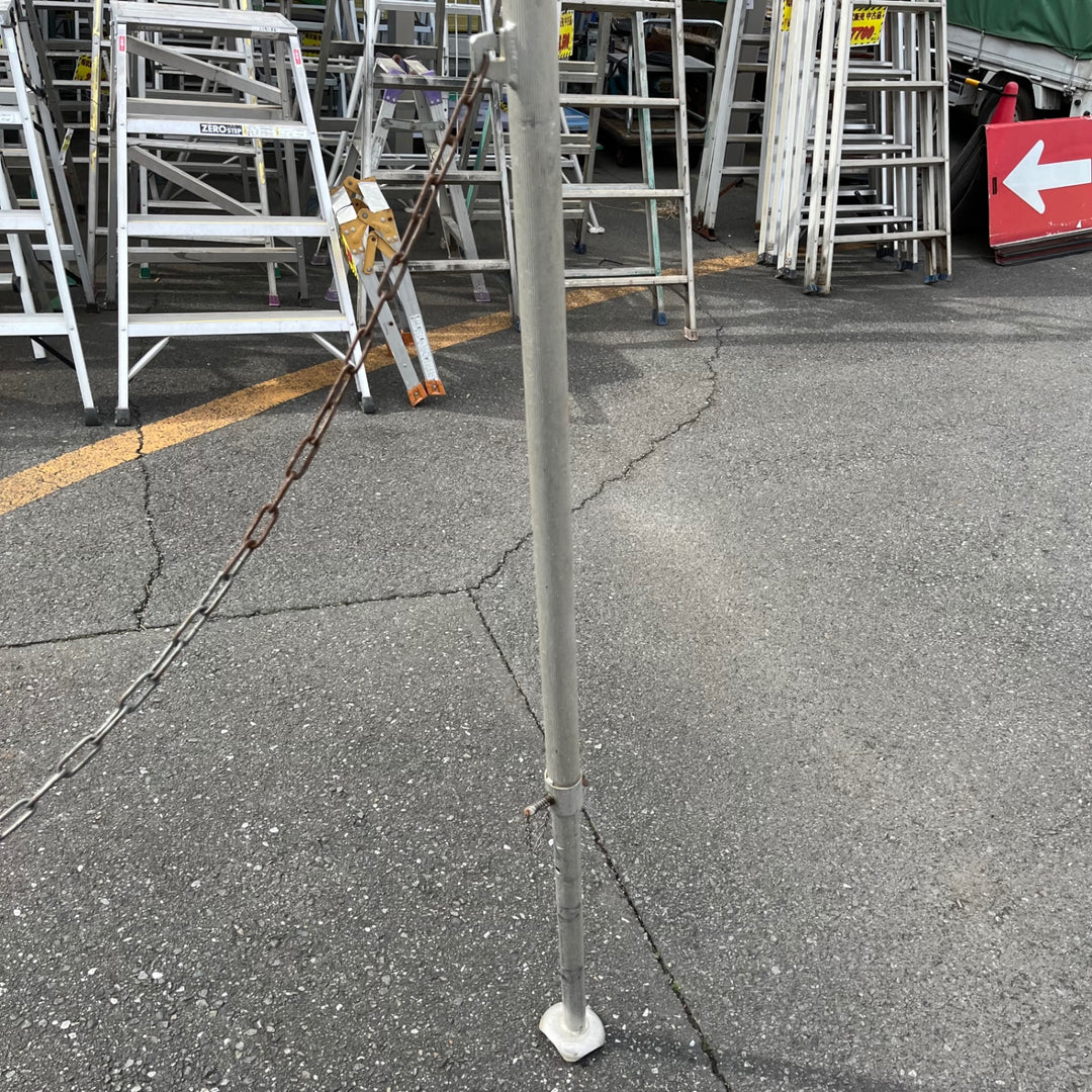 【中古品/店頭受取り限定】メーカー不明 園芸用アルミ脚立 14尺 アルミ三脚【東大和店】