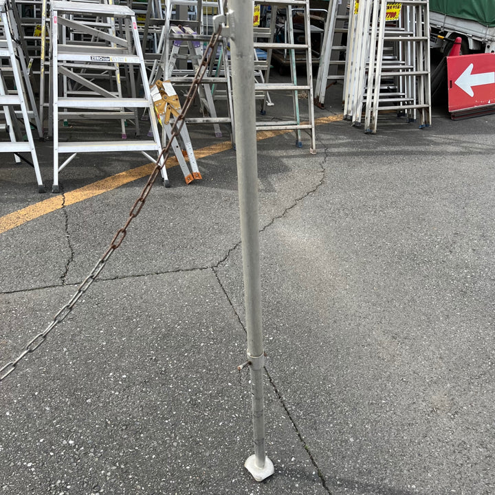【中古品/店頭受取り限定】メーカー不明 園芸用アルミ脚立 14尺 アルミ三脚【東大和店】