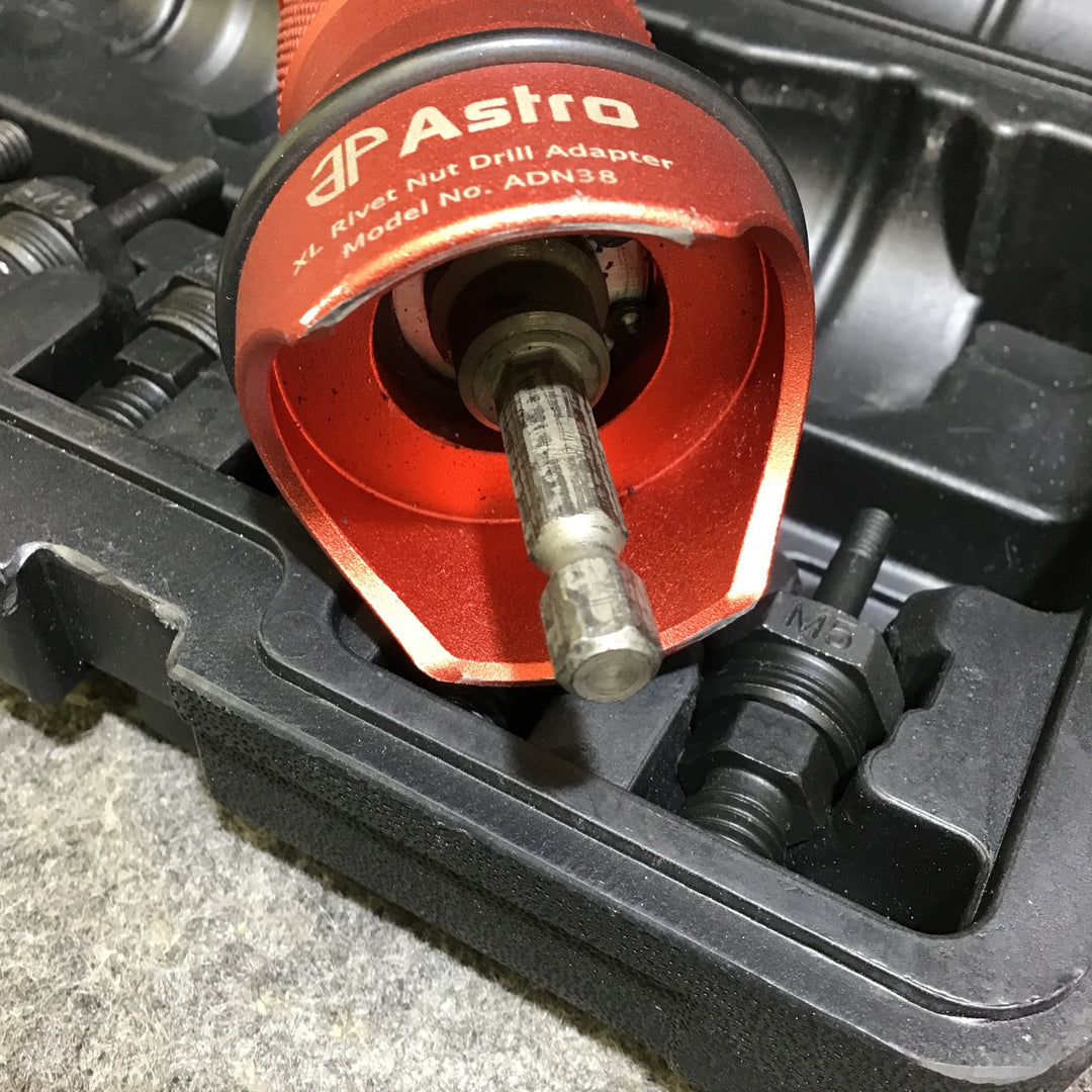 【美品】Astro Pneumatic Tool XL リベットナットドリルアダプター3/8" ADN38【桶川店】