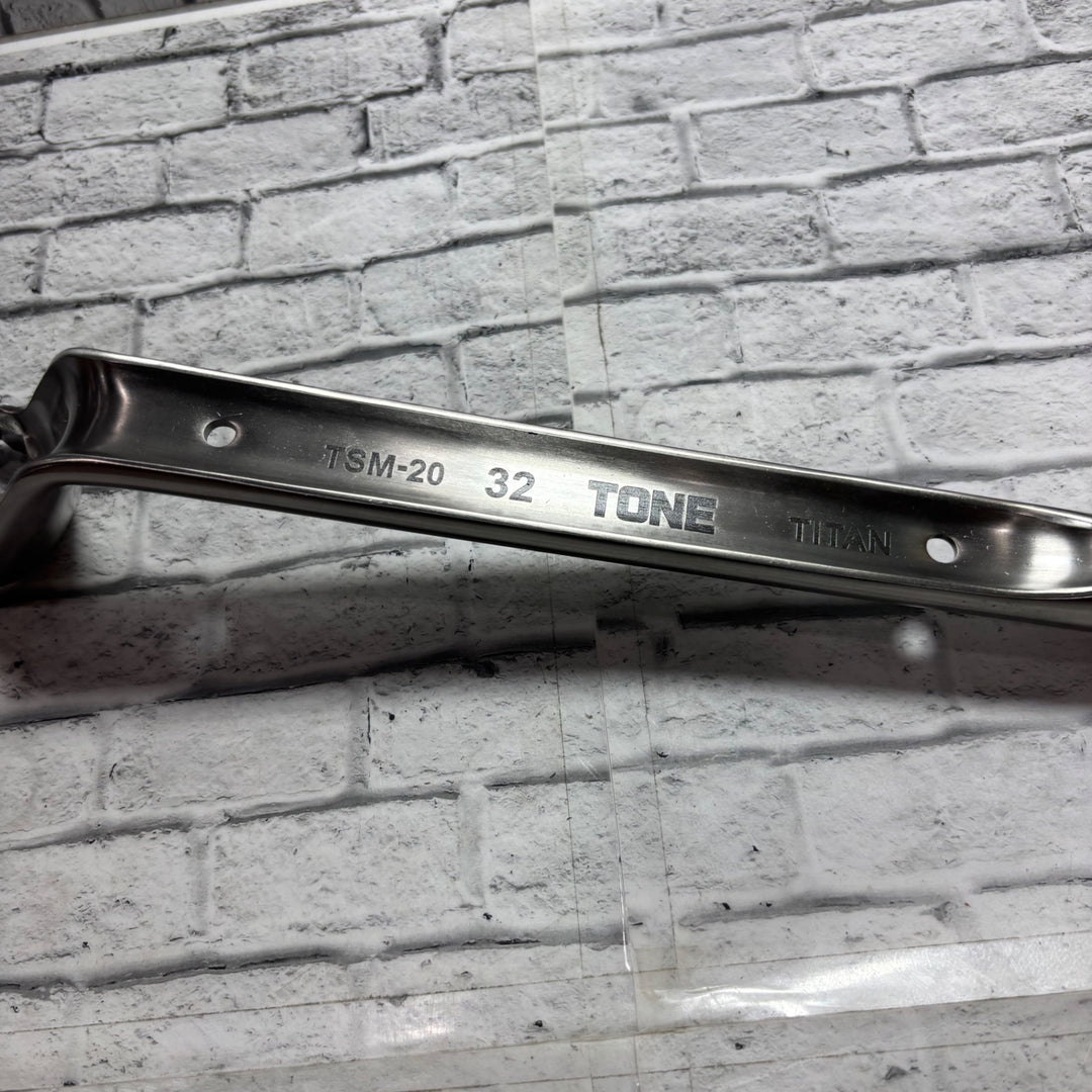 トネ(TONE) チタンシノ付めがねレンチ(トルシアボルト用) TSM-20 二面幅32mm【川口店】