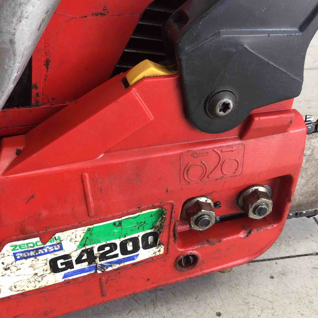 【現状品】 ゼノア/ZENOAH エンジンチェーンソー G4200 【鴻巣店】