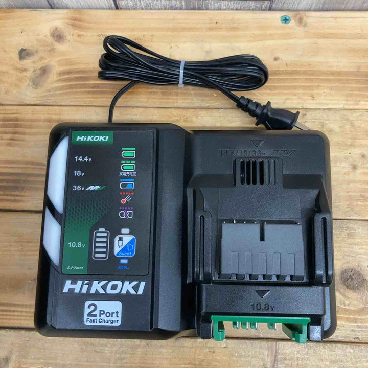【中古美品】 ハイコーキ(HIKOKI ) コードレスインパクトドライバ アグレッシブグリーン WH36DD(2XHLSZ) フルセット 動作良好 【東大和店】