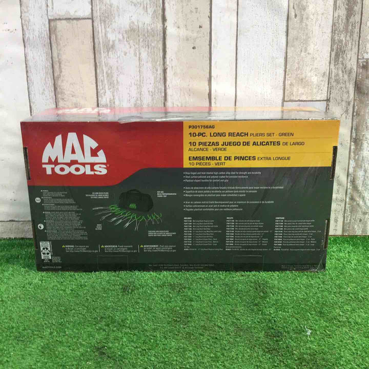 ◇マックツール MACTOOLS ロングリーチプライヤーセット 10Pc P301756AG【町田店】