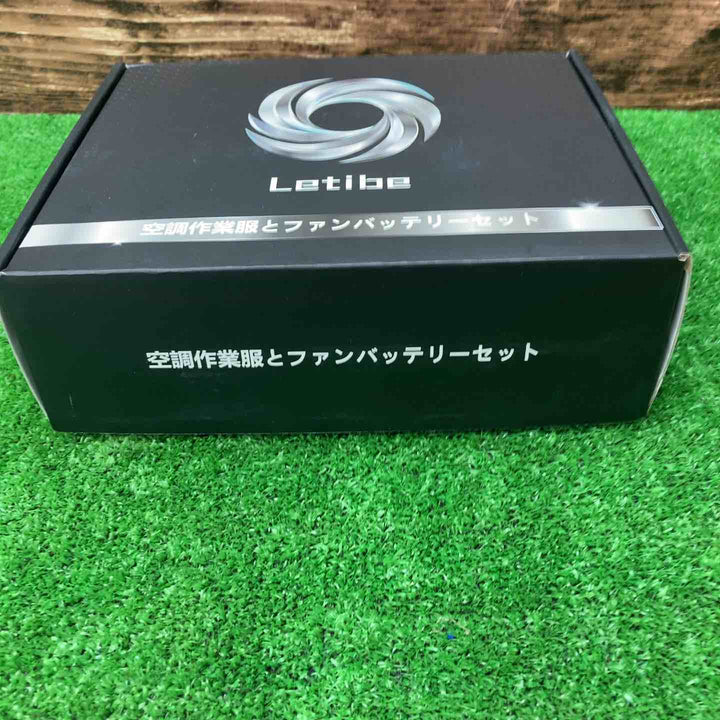 Letibe 37460mAh 42v 空調作業服バッテリー+ファンセット Lサイズ【川越店】
