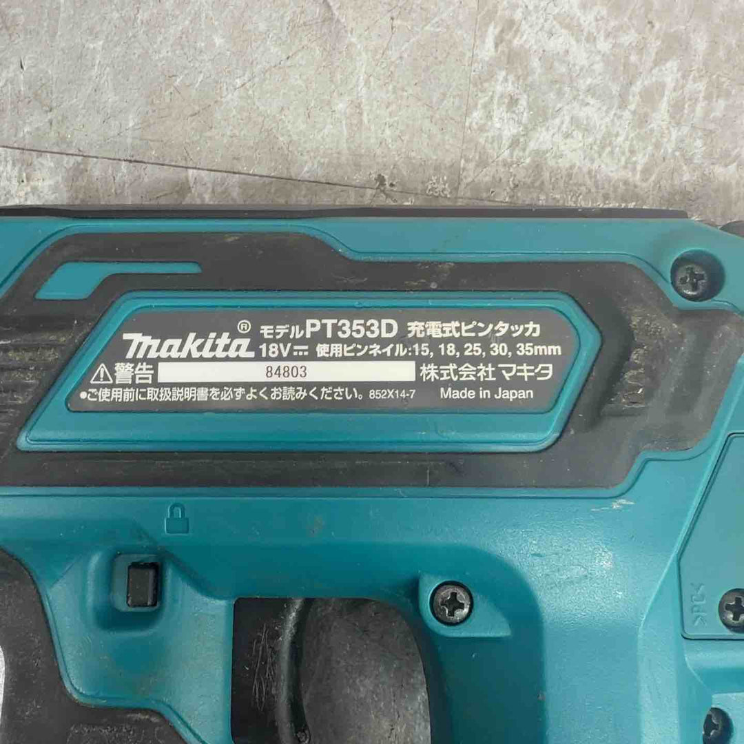 ★マキタ(makita) コードレスピンネイラ PT353DZ【越谷店】