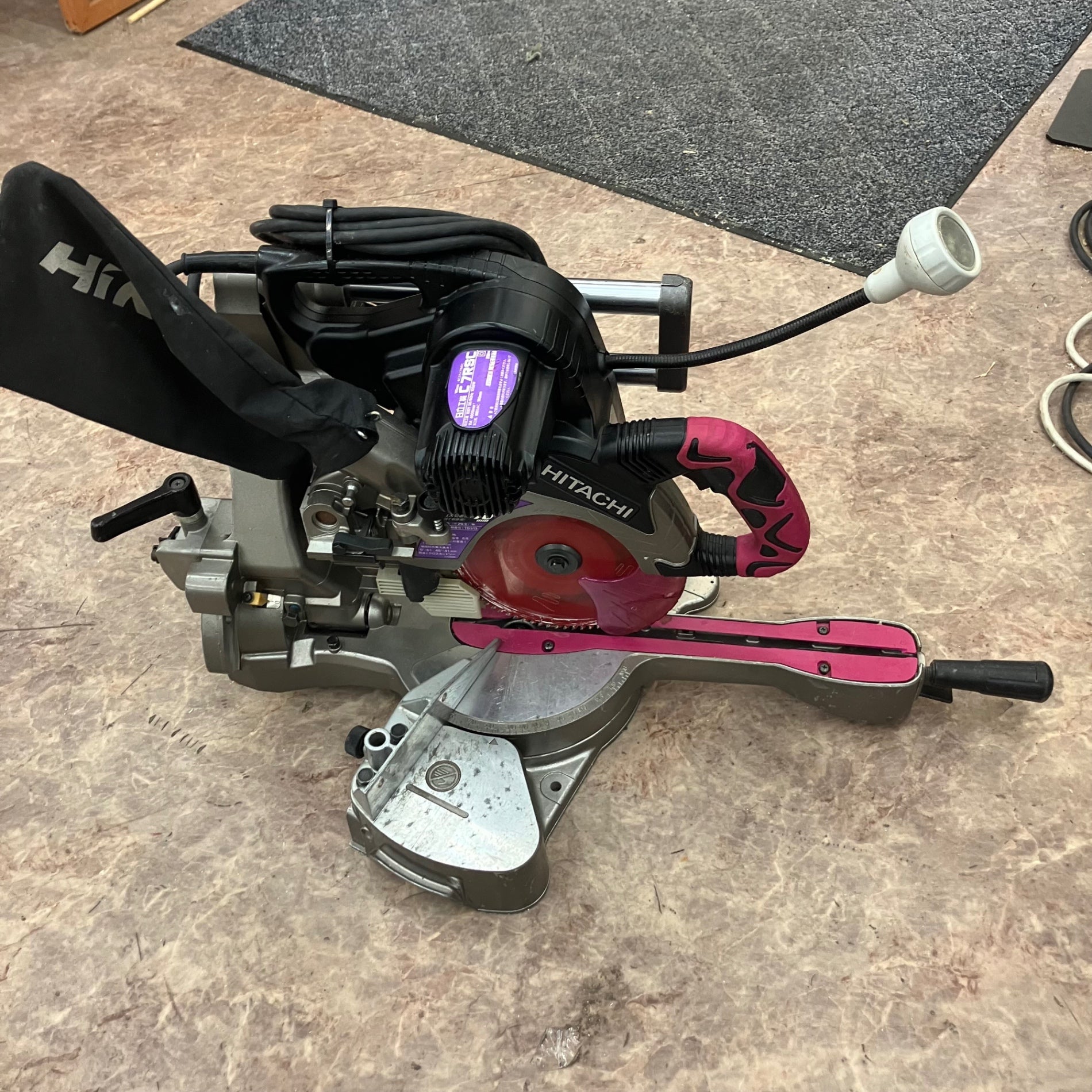 ★ハイコーキ(HIKOKI ※旧:日立工機) 卓上スライド丸のこ C7RSC【所沢店】 ☆ハイコーキ(HIKOKI ※旧:日立工機) 卓上スライド丸のこ C7RSC【所沢店
