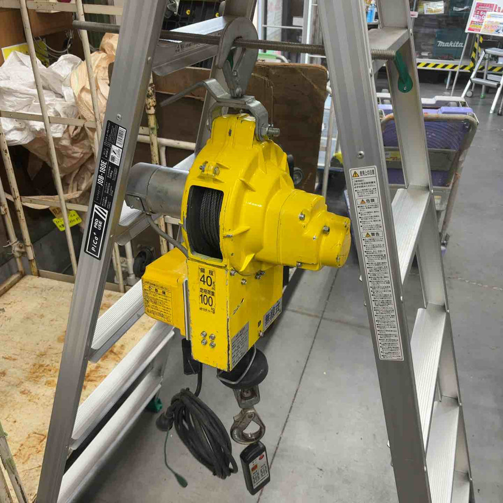 トーヨコウケン　荷揚ウインチ100kg/40 トーヨコウケン 荷揚ウインチ100kg/40