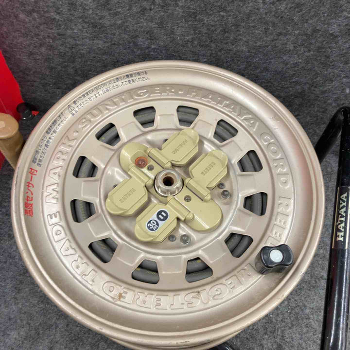 ◇ハタヤ(HATAYA) 屋内用温度センサー付コードリール GT-30S サンタイガーリール 30m【鴻巣店】
