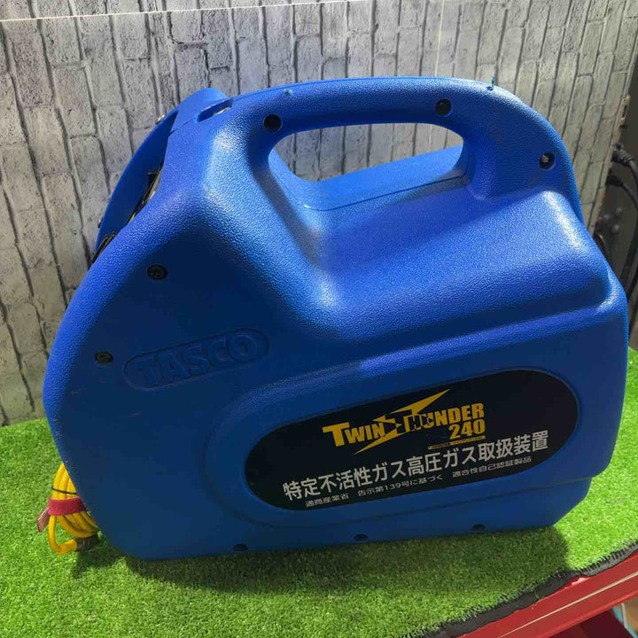 イチネンタスコ(TASCO) フルオロカーボン回収装置 ツインサンダー240 TA110XZ【川口店】