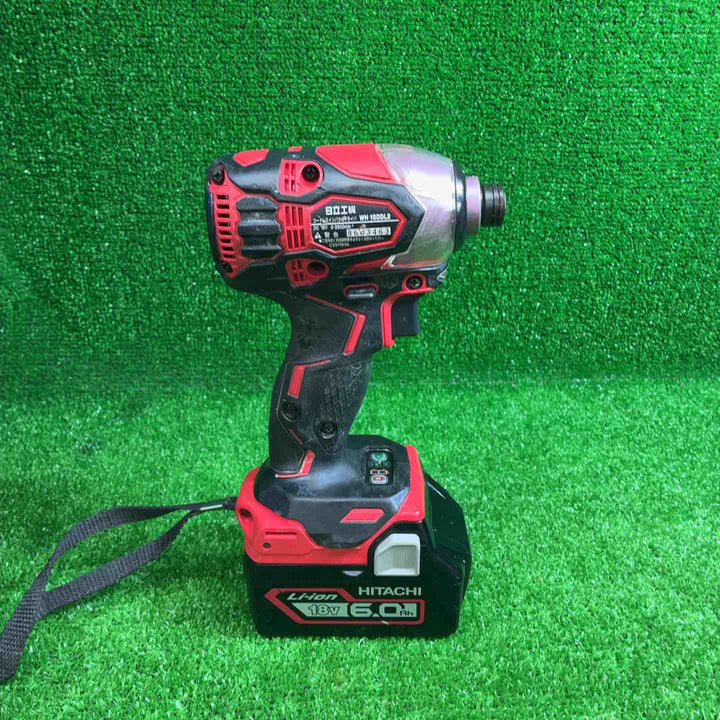 HiKOKI(旧日立工機) 18V コードレスインパクトドライバ 6.0Ahリチウムイオン電池1個仕様 急速充電器 ケース付 グリーン WH18DDL2(LYCK)(L)【藤沢店】