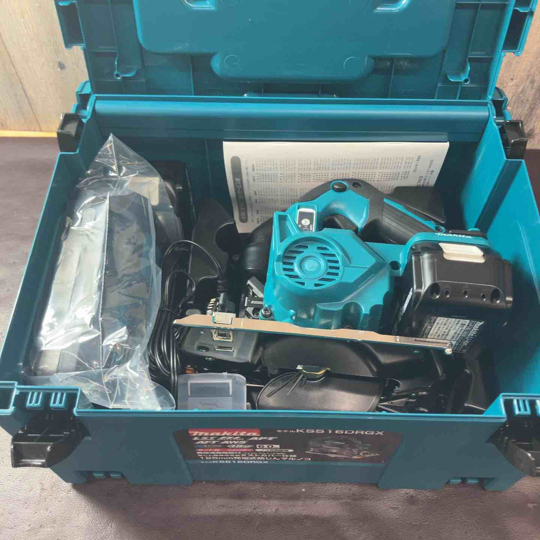 【未使用(店頭展示品)】★マキタ(makita) 18V 125mmコードレス丸ノコ KS516DRGX【東大和店】