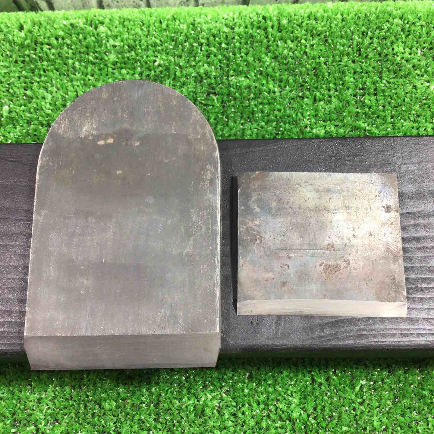 三代目伝統工芸士 船津舟弘作 座右 炭素鋼使用 寸八鉋 【川口店