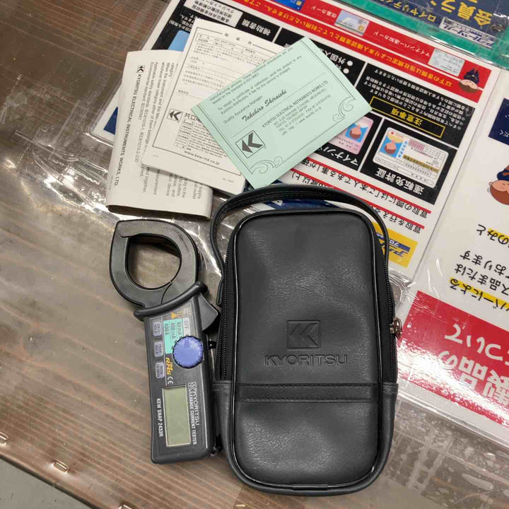◇共立電気計器(KYORITSU) 漏れ電流・負荷電流測定用 クランプメーター 2433R　通電のみ確認【戸田店】