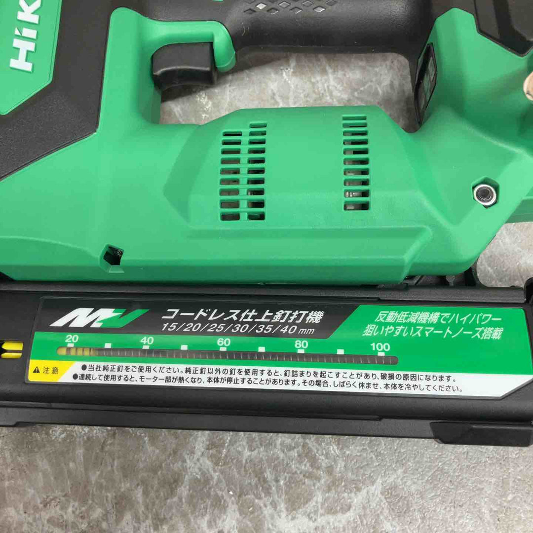 ★ハイコーキ(HIKOKI ※旧:日立工機) コードレスフィニッシュネイラ NT3640DA(NNK)【八潮店】